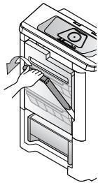 LG-GOLDSTAR GR-6528YLSA - Machine à glaçons intégrée à la porte - 3