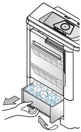 LG-GOLDSTAR GR-6528YLSA - Machine à glaçons intégrée à la porte - 4