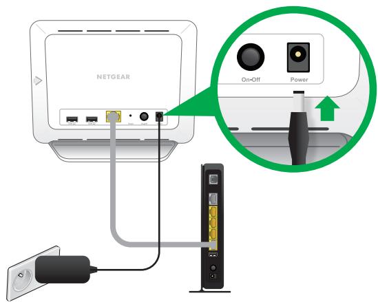 NETGEAR VMS3130-100EUS - Connexion de votre station de base à Internet - 2