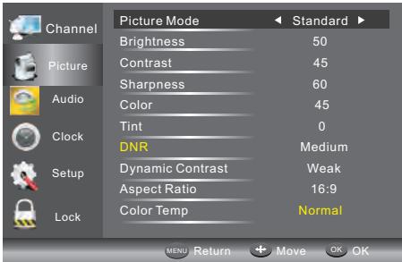 JVC LT-24HD6WU - MENU IMAGE - 1