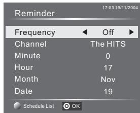 JVC LT-24HD6WU - Rappel (bouton vert) - 1