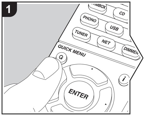 ONKVO LS5200 - Menu Rapide - 1