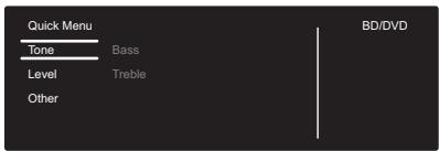 ONKVO LS5200 - Menu Rapide - 2