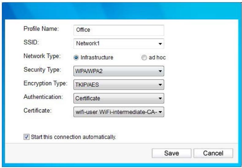 IT WORKS AC 600 - Ajouter un profil en mode infrastructure - 2
