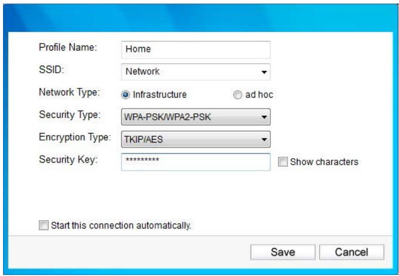 IT WORKS AC 600 - Ajouter un profil en mode infrastructure - 1