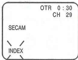 OTR 0 : 30 CH 29 SECAM INDEX