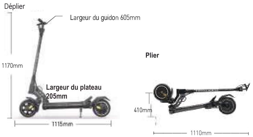 DUALTRON Mini - Dimension du produit - 1