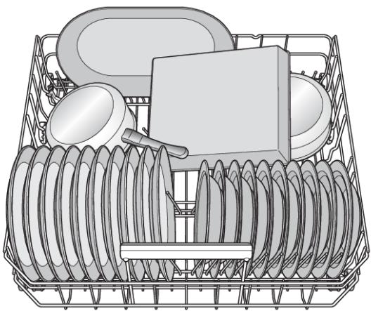 DARTY DBI24441B.W/1 - Panier inférieur - 1