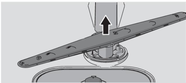 DARTY DBI24441B.W/1 - Bras gicleur inférieur - 1