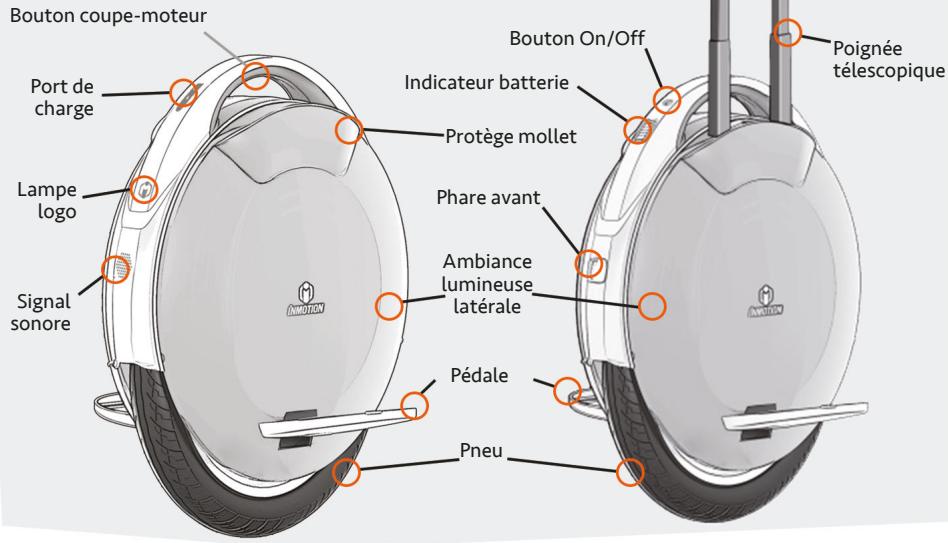 INMOTION V8F - Connafre votre produit - 1