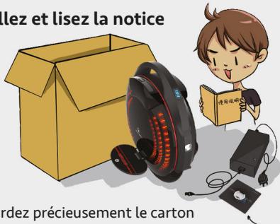 INMOTION V8F - Avant la première utilisation - 1