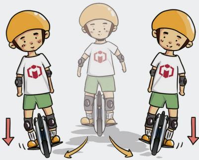 INMOTION V8F - Portez votre gyroroue : - 8