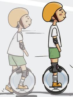 INMOTION V8F - Portez votre gyroroue : - 5