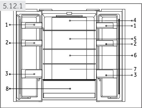 HAIER HBI6FMA - Conservation dans le compartment réfrigérateur - 1