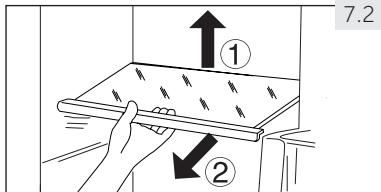 HAIER HBI6FMA - Étagères réglables - 1