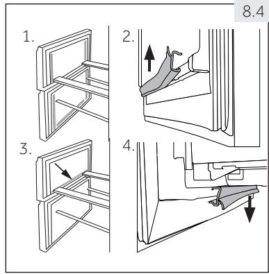 HAIER HBI6FMA - Joints de porte secondaires démon-tables - 1