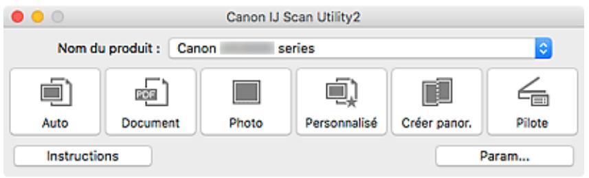 CANON TS5050 - Qu'est-ce que IJ Scan Utility (logiciel du scanner)? - 1