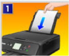 CANON TS5050 - Lorsqu'un code support et un message s'affichent à l'écran : - 1