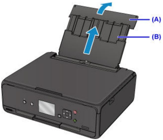 CANON TS5050 - Chargez le papier. - 1