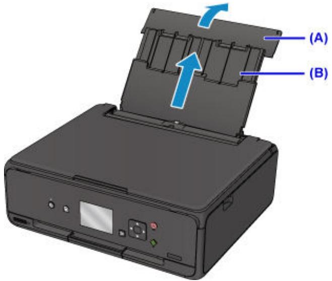 CANON TS5050 - Chargez les enveloppes. - 1