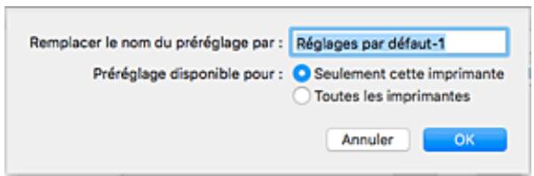 CANON TS5050 - Enregistrement d'un profil d'impression - 2