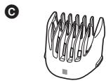 PANASONIC ER-SC40-K803 - Identification des composants - 4