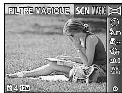 OLYMPUS TOUGH 3000 - Réglez le mode prise de vue sur MAGIC. - 1