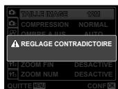 OLYMPUS TOUGH 3000 - Utiliser le menu - 6