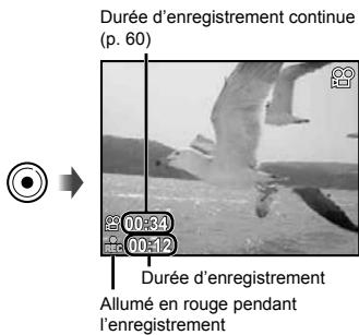 OLYMPUS TOUGH 3000 - Appuyez sur la touche d'enregistrement video pour lancer l'enregistrement. - 1