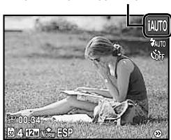 OLYMPUS TOUGH 3000 - Réglez le mode prise de vue sur l'AUTO. - 1