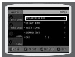 SAMSUNG HT-DS 460 ARG/NOIR - Configuration du mode des enceintes - 2