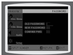 SAMSUNG HT-DS 460 ARG/NOIR - Configuration du mot de passer - 6