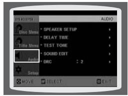 SAMSUNG HT-DS 460 ARG/NOIR - Configuration du test de tonalité - 2