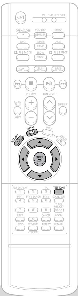 SAMSUNG HT-DS 460 ARG/NOIR - Configuration du mode des enceintes - 5