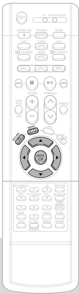 SAMSUNG HT-DS 460 ARG/NOIR - Configuration du contrôle parental (Niveau de classement) - 1