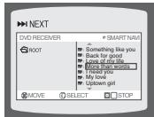 SAMSUNG HT-DS 460 ARG/NOIR - Appuyez sur la touche STEP. - 1