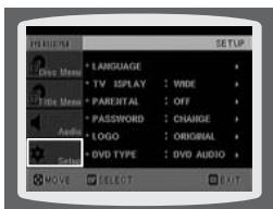 SAMSUNG HT-DS 460 ARG/NOIR - Configuration du contrôle parental (Niveau de classement) - 3