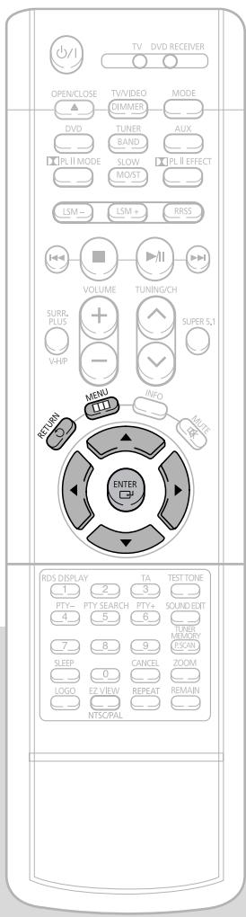 SAMSUNG HT-DS 460 ARG/NOIR - Configuration du temps de retard - 1
