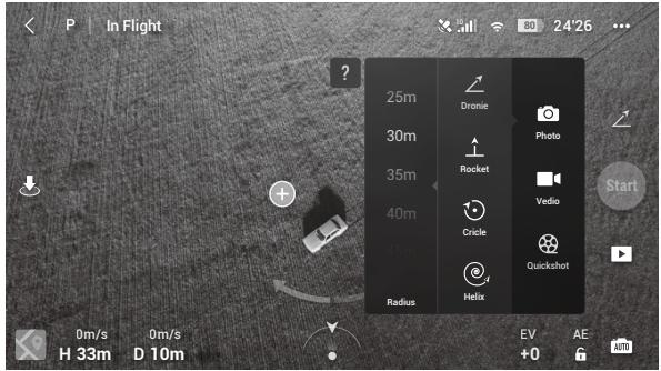 DJI DRONEPAA - Utilisation des QuickShots - 2