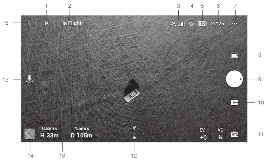 DJI DRONEPAA - Vue camera - 1