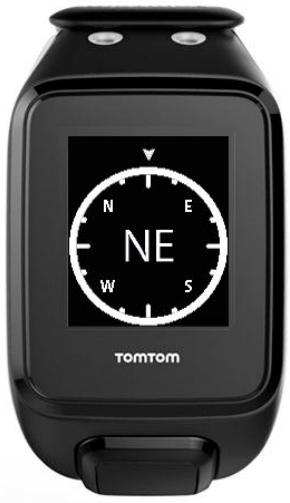TOMTOM ADVENTURER C+M NOIR - Utiliser la boussole - 1