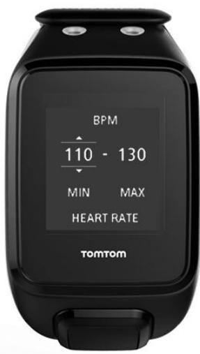 TOMTOM ADVENTURER C+M NOIR - Définir une zone pour la fréquence cardiaque et l'allure - 1