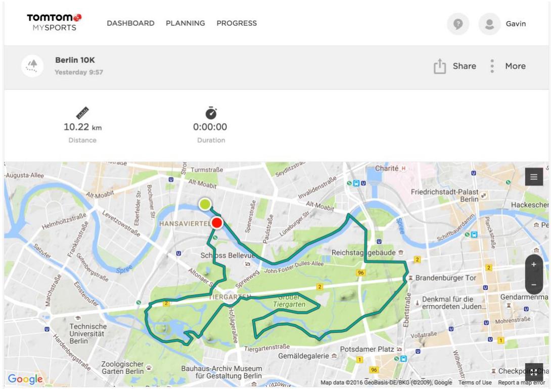 TOMTOM ADVENTURER C+M NOIR - Convertir une activité en parcours - 1