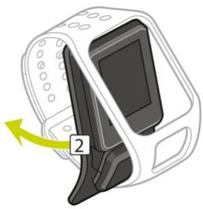 TOMTOM ADVENTURER C+M NOIR - Retirer votre montre du bracelet - 2