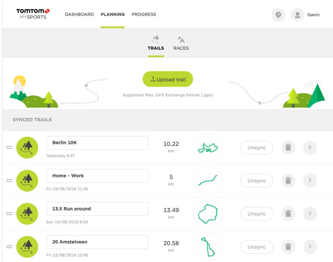 TOMTOM ADVENTURER C+M NOIR - Télécharger un parcours à partir d'un fichier GPX - 1