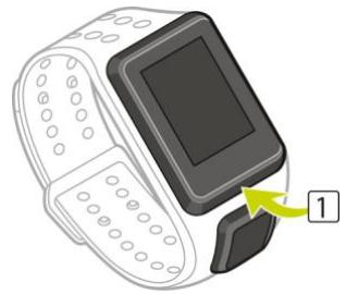 TOMTOM ADVENTURER C+M NOIR - Retirer votre montre du bracelet - 1