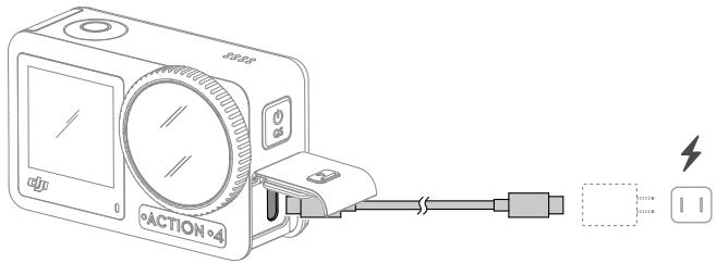 DJI Osmo_Action_4 - Recharge de osmo action 4 - 1