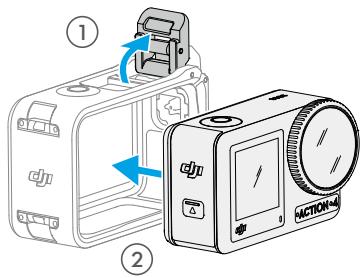 DJI Osmo_Action_4 - Cadre de protection horizontal-vertical osmo action - 1