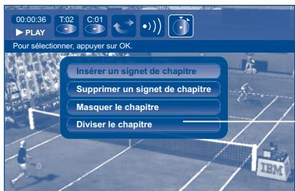 THOMSON DTH 8740 E - Accès au menu d'édition - 1