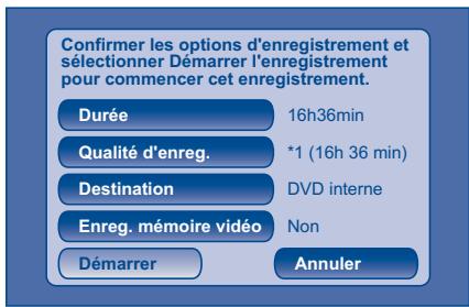 THOMSON DTH 8740 E - Appuyez une fois sur la touche REC de la télécommande. - 1